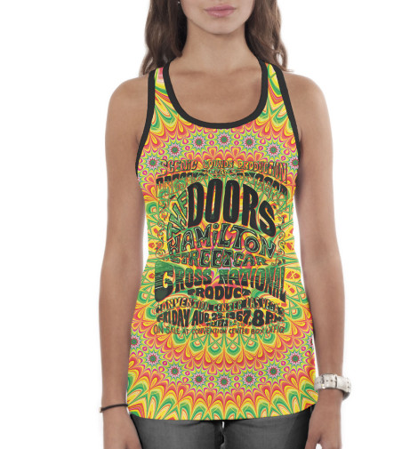 

Майки борцовки Print Bar, Белый, The Doors