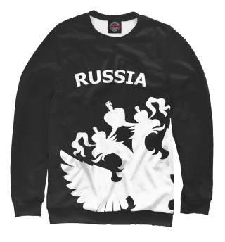 Свитшот для девочек Russia Black&White Collection