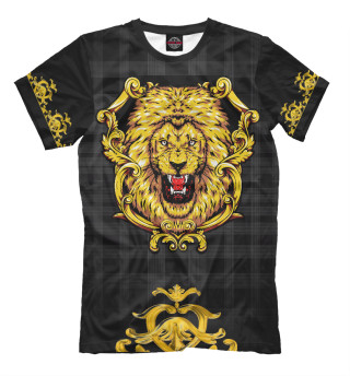 Мужская футболка Золотой лев