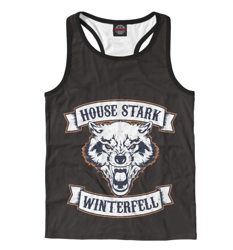 

Майки борцовки Print Bar, Белый, House Stark Winterfell