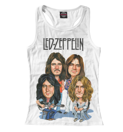 

Майки борцовки Print Bar, Белый, Led Zeppelin