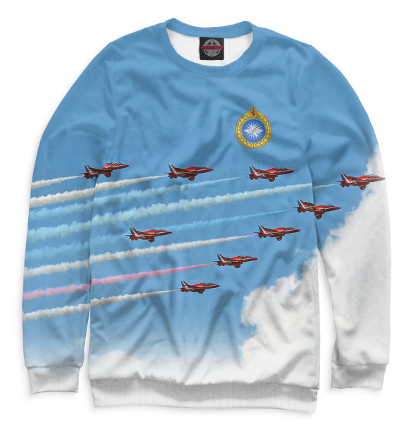 Свитшот для мальчиков с изображением ВВС цвета Белый