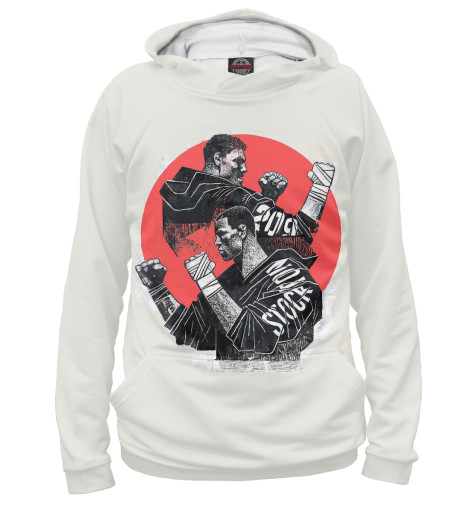 

Худи Print Bar, Белый, Fight!