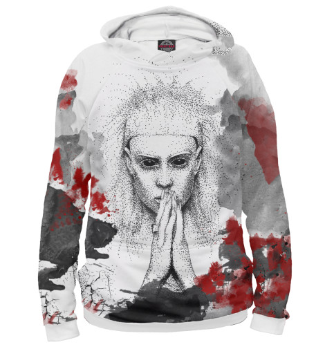 

Худи Print Bar, Белый, Die Antwoord