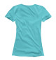 Женская футболка В отпуске - blue