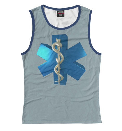 

Майки Print Bar, Белый, Звезда жизни