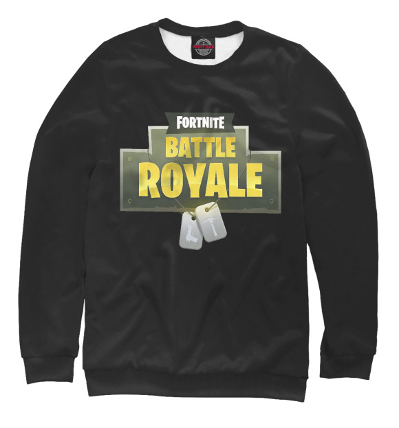 Свитшот для девочек с изображением Fortnite цвета Белый