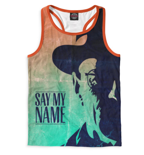 

Майки борцовки Print Bar, Белый, Хайзенберг