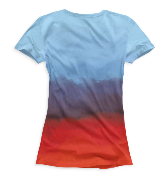 Женская футболка с изображением The Doors цвета Белый