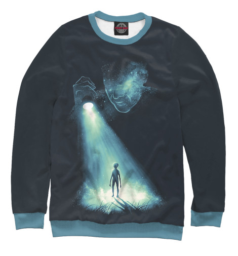 

Свитшоты Print Bar, Белый, Space Observer