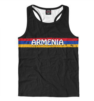 Мужская майка-борцовка Флаг Армении