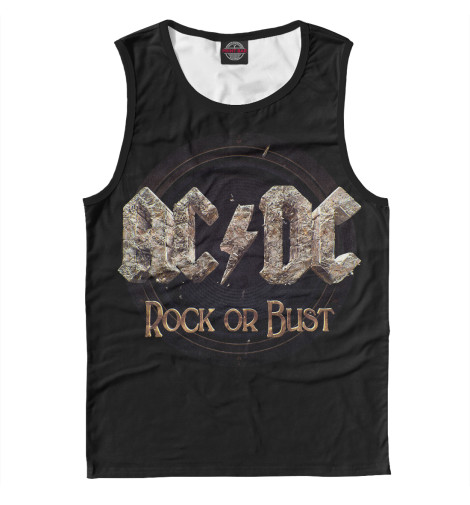 

Майки Print Bar, Белый, AC/DC