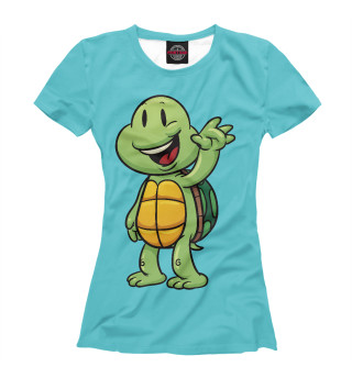 Женская футболка Черепаха