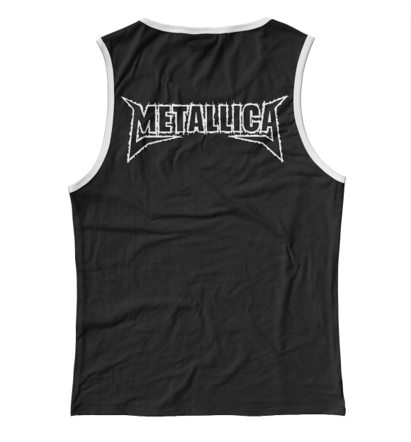 Майка для девочки с изображением Metallica Giants цвета Белый