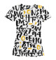 Женская футболка Alphabet