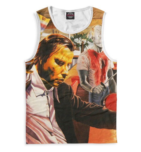 

Майки Print Bar, Белый, Винсент Вега