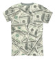 Мужская футболка Доллары