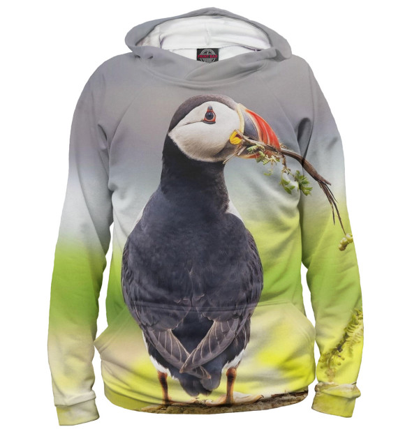 Женское худи с изображением Тупик цвета Белый