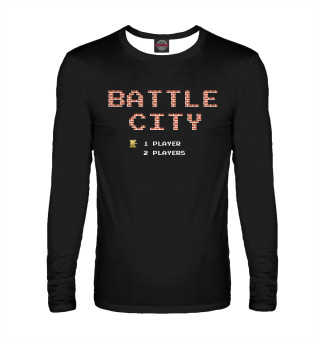 Лонгслив для мальчика Battle City | Танчики