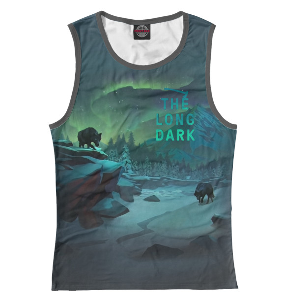 Майка для девочки с изображением The Long Dark цвета Белый