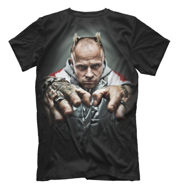 Футболка для мальчиков с изображением Keith Flint цвета Белый