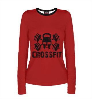 Женский лонгслив Crossfit Skull