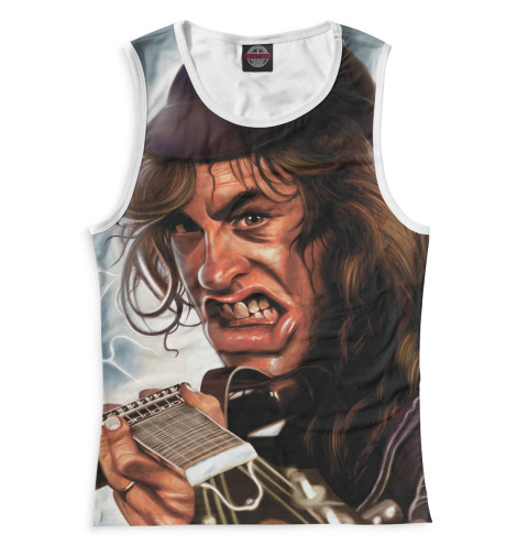 

Майки Print Bar, Белый, AC/DC
