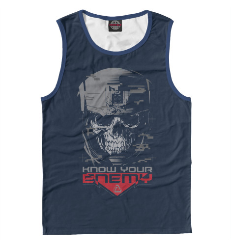 

Майки Print Bar, Белый, Call Of Duty Знай Своего Врага