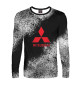 Мужской лонгслив Mitsubishi splatters