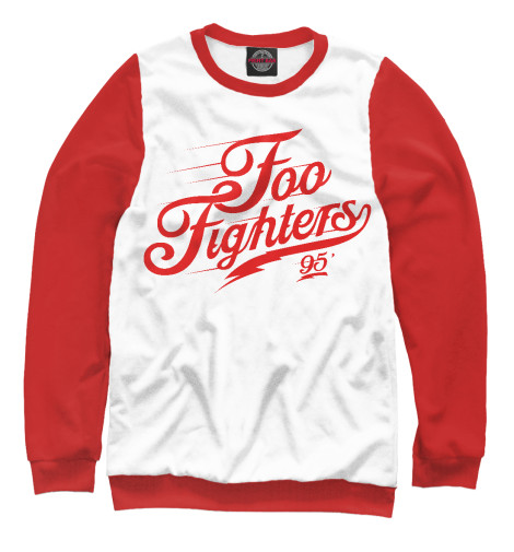 

Свитшоты Print Bar, Белый, Foo Fighters