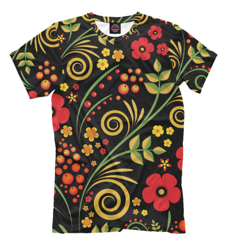 

Футболки Print Bar, Черный, Русский стиль