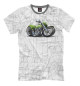Футболка для мальчиков Moto2 (green)