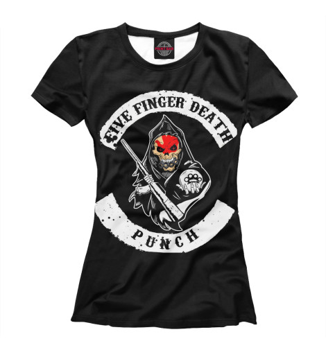 

Футболки Print Bar, Белый, Five Finger Death Punch