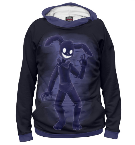 

Худи Print Bar, Белый, Shadow Bonnie (fnaf)