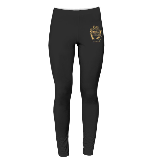 Леггинсы с изображением HandGold eGOLD цвета Белый