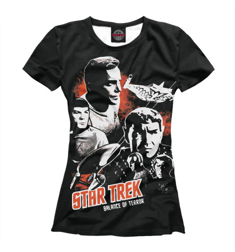 

Футболки Print Bar, Белый, Star Trek