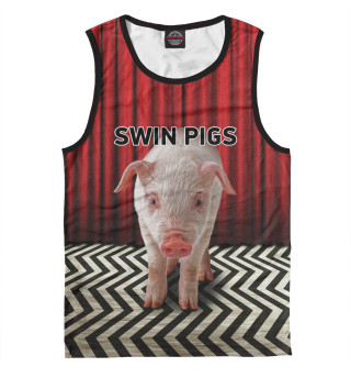 Мужская майка Swin Pigs