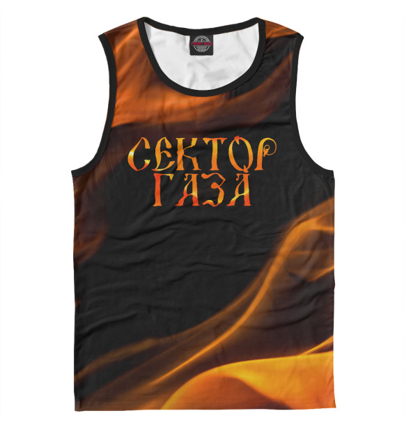 Майка для мальчика с изображением Сектор Газа цвета Белый