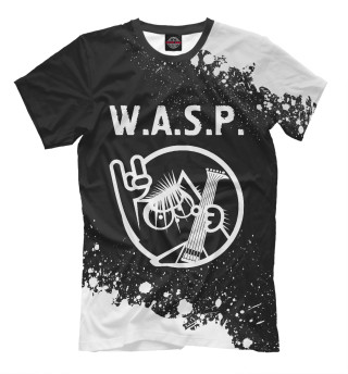 Мужская футболка W.A.S.P. + Кот