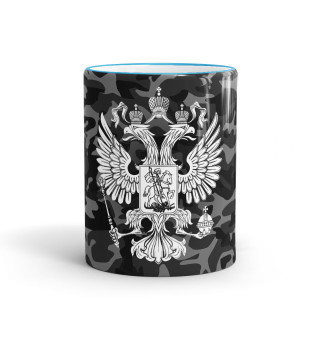 Кружка Герб и камуфляж