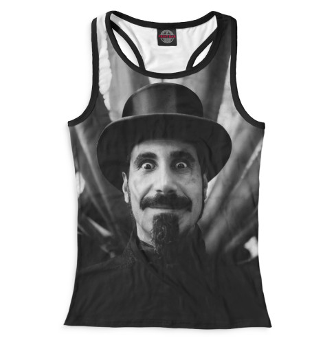 

Майки борцовки Print Bar, Белый, Серж Танкян