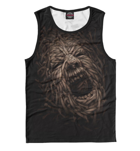 

Майки Print Bar, Белый, Ужас