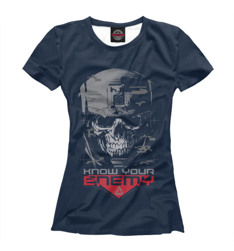 

Футболки Print Bar, Белый, Call Of Duty Знай Своего Врага