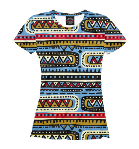 

Футболки Print Bar, Белый, Этнический узор
