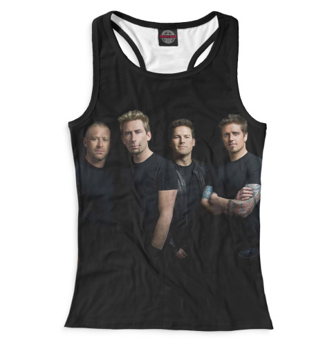 

Майки борцовки Print Bar, Белый, Nickelback