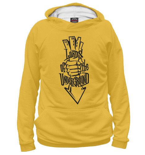 

Худи Print Bar, Белый, Lords of the Underground