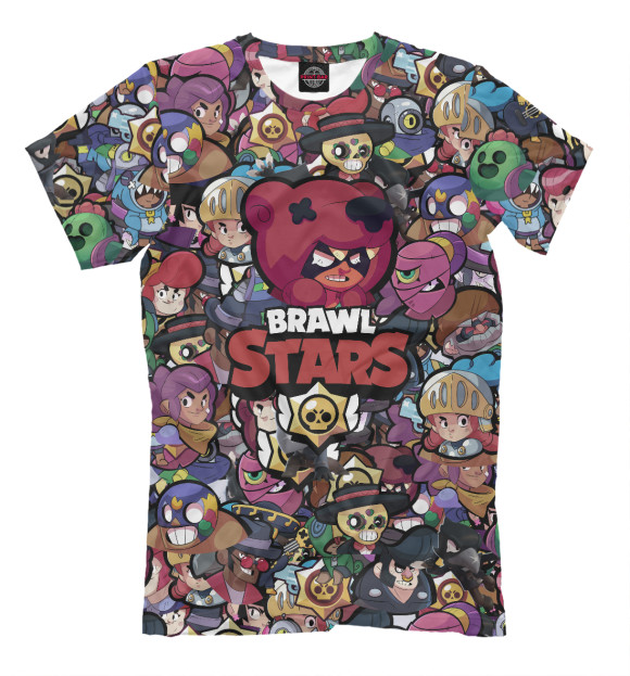 Мужская футболка с изображением Brawl Stars: Nita цвета Белый