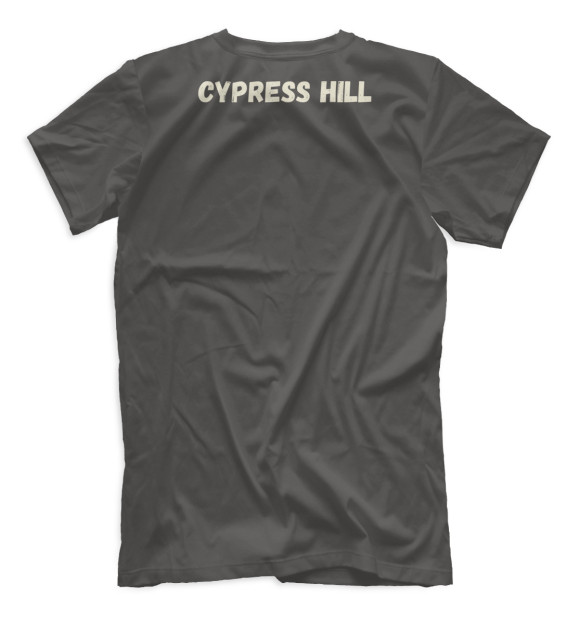 Мужская футболка с изображением Cypress Hill цвета Белый