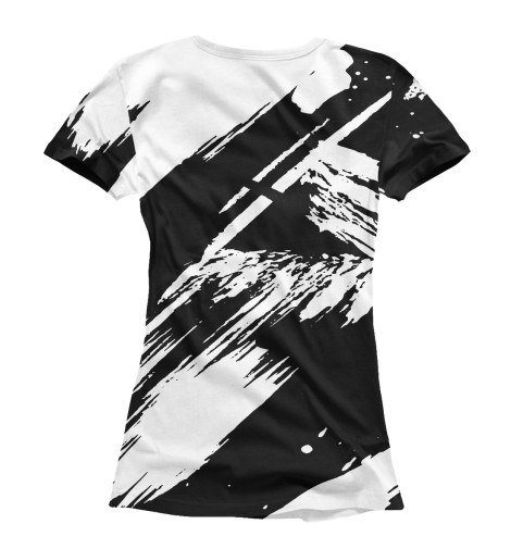 

Футболки Print Bar, Белый, Чёрно-Белые краски