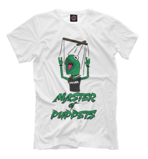 Футболка для мальчиков с изображением Metallica Master of Puppets цвета Белый
